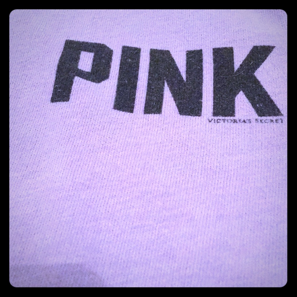 Purple PINK hoodie